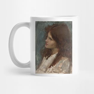 Head of a Girl by John William Waterhouse Mug